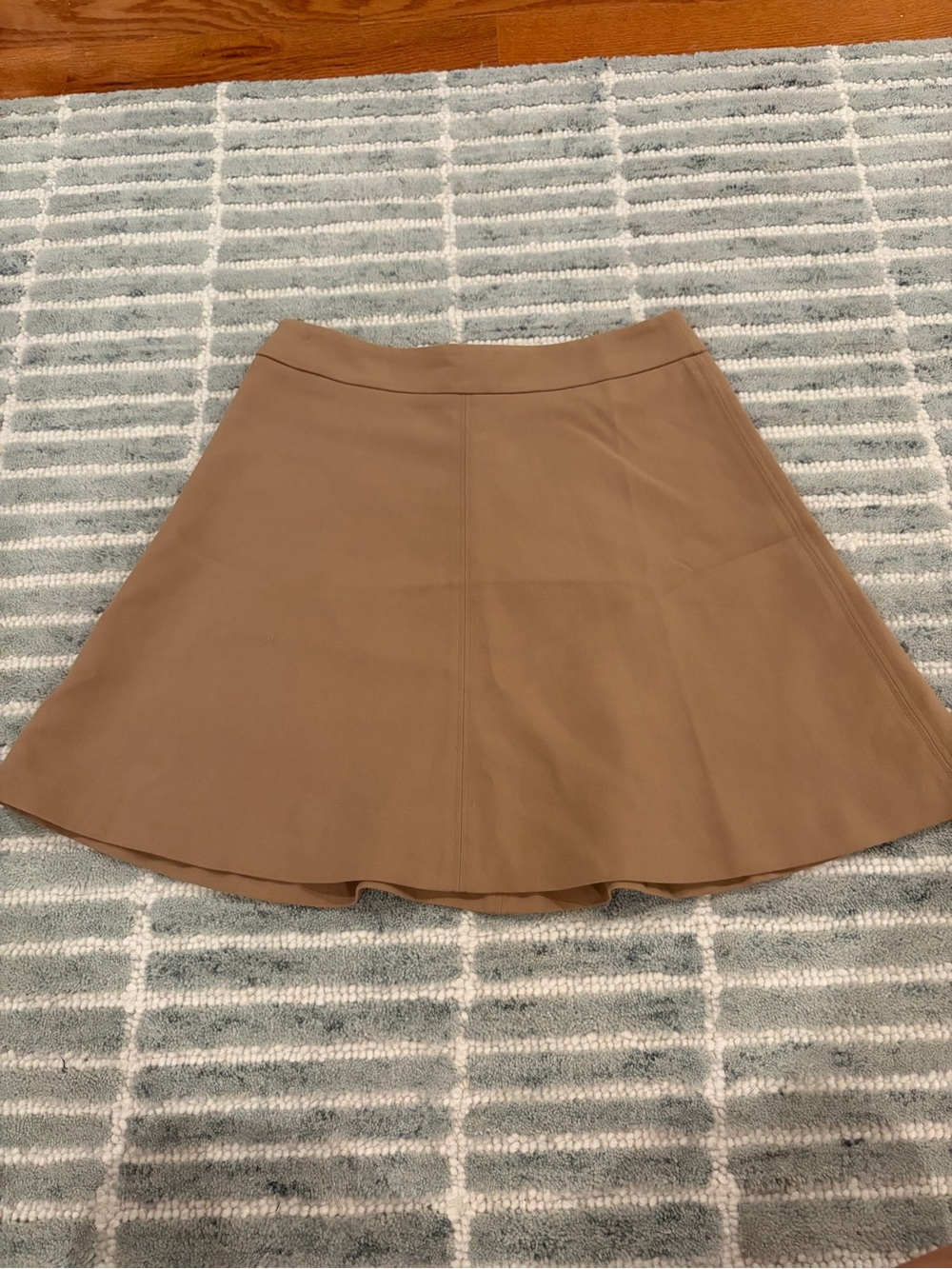 LOFT Tan Circle Skirt